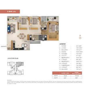Adarsh Welkin Park Apartments Floor Plan1 Adarsh Welkin Park Apartments Floor Plan1