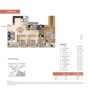 Adarsh Welkin Park Apartments Floor Plan2 Adarsh Welkin Park Apartments Floor Plan2